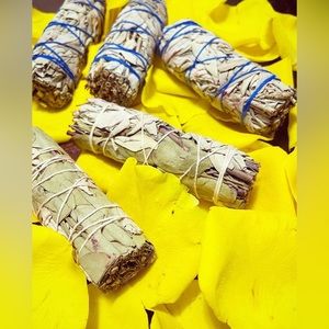 Eucalyptus and White sage bundles